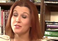 Redhead Sara Stone and brunette Melissa Monet ignite a slow-burning lesbian seduction