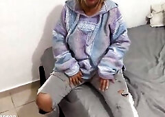 I discovered a homeless angel and took her home. Did this babe like it?