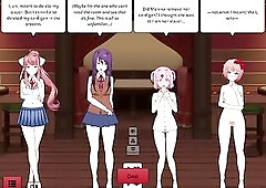Disrobe Poker. Conejo vs Doki Doki Gals