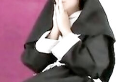 Wicked nuns are using sex toys during the time that having joy with every other, in front of the camera