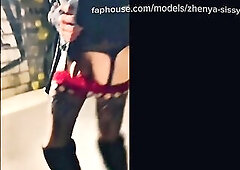 Bare Femboy walks around the town (PROMO)