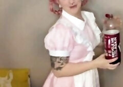 A cocky nurse Pleasure cosplay movie scene of me doing a try not to burp defiance. Will I fail, probably