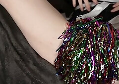 Chubby Busty Teen Solo Masturbation