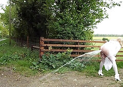 T-Model Rump Milk Pumping Out Compilation #1