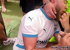 Mass Pool Party De-spunking Every Cock Drained Dry