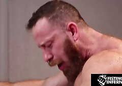 HANDBALLING INFERNO - Triple Muscle Mayhem – Knuckles, Jizz-shotguns & Jail Dream