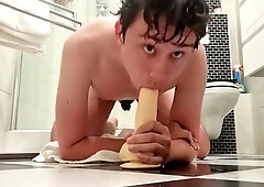 Fellow Gargles Fuck Stick heterosexual out of the douche