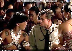 Emily Mortimer & Jessica Alba bare and romantic sex scenes