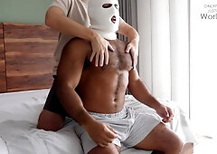 Hetero Boxer Mecha Gets Post-orgasm Handjob From Another Guy [worldstudz]