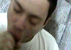 Amateur gay blowing POV black cock