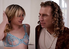 Bellesa brought Demi Hawks and Michael Vegas together for a fuck