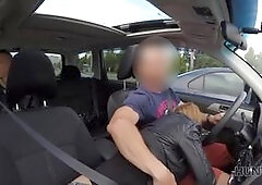 Cuck sells GF's tight pussy to the rich stranger