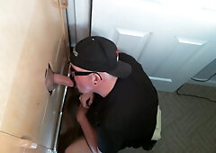 Military Guy Needs Head At The Gloryhole