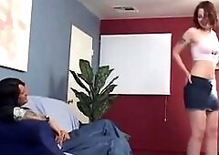 Girl With Perfect Ass Get Sexy On Pole And Freaky On Cock