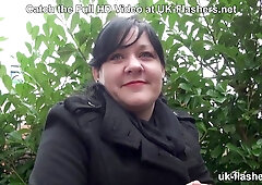 British Stepmom Flashing Everywhere