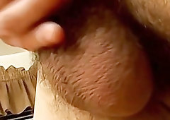 Young straight amateur Danny Moretti jerks off and cums