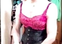 My stepmom is packing a salami