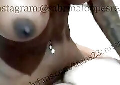 Hung ebony brazilian ts S.Lopes compilation