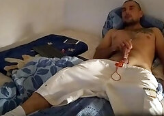 polish chap wanking to climax