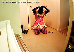 Man slut, sissy bondage