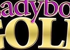 Enthralling shemale spreads her ass to get fucked really hard