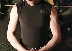 Shooting one of my Signature Geysers all over my under Armour and Nike Jock