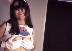 Nasty bunnie gets a facial - Ava Brooke