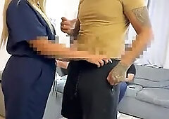GANG BANG IN SPERM BANK