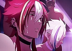 Animation: A Story Behind Two Idols by Sana