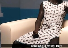 DP BBC Destroys Big Ass Diana While Her BF Hears Her Moan