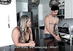 Lastly my stepmother lets me eat her vagina in advance of her spouse gets home - Danner Mendez & Brilliance Ravishing