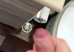 Cute teen bathroom mast