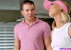 Naughty teen Chloe Temple fucked after tennis