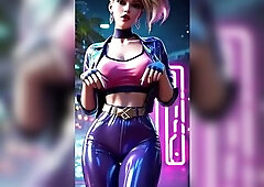 Akali's Seductive Dance (Beyonce - Partition) ha-ha-ha CG Dance