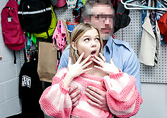 Cute thief Coco Lovelock gets fucked by cocky LP officer