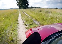 Nice-Looking ❤️ "Window Cleaner" ???? That Babe wishes to be a Porn Star and I'll Cast Her in the Car.