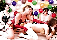 Allies Play A Truth or Dare S&M Game