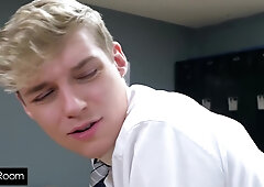 Detention Twink Gets A Fat Cock Wedged Up His Ass As Punishment With Jack Baker And Reese Rideout