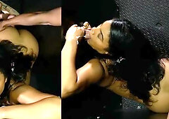 Gloryhole Secrets: Watching Maya Swallow My Cum