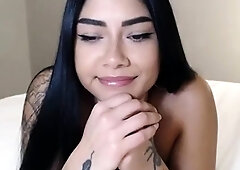 Horny Webcam Babe Solo Masturbation