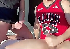 Making out with my boyfriend