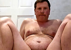 Dude in innocence huffs and jams his fuck-hole with a immense girthy fake penis. Part two.