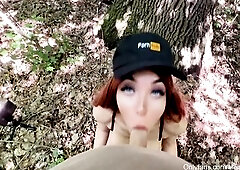in the next movie scene that's posted u will watch the following plot : amateur homemade pair acting roleplay stranger and large boobs redhead me