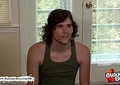 Bukkake Boys - Sex Freak gets his Ass hole destroyed