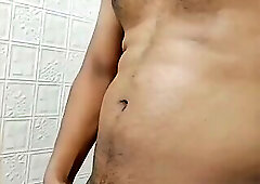 Self golden shower and pissing, piss drinking fag