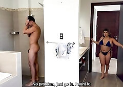 Sexually excited golden-haired groans as her most excellent ally’s boyfriend fills her taut cunt with hawt cum