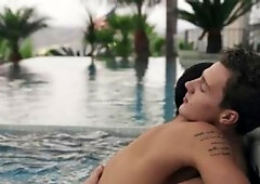 SeanCody.com: Robbie & inked twink boy Kaleb Stryker doggy sex outdoors