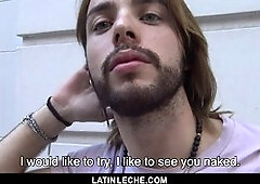 LatinLeche - Latino Kurt Cobain Lookalike drills A wild photographer For Cash