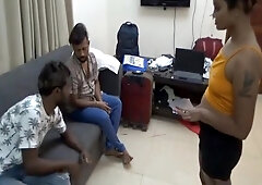 A Desi Girl Was Cheated By Two Strangers And Made A Threesome Fucking Session With Full Dirty Hindi Talk