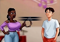 Mummy, play a game, horny sexy girl